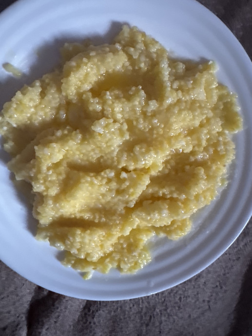 Кукурузная каша с медом