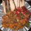 Замеченная грудка с овощами